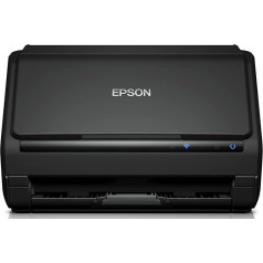 Сканер Epson WorkForce ES-500WII, документный сканер (сканирование без ПК, до DIN A4, двустороннее сканирование одной страницы, автоматическое выравнива