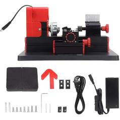 AFLEPCBRQ Mini Torno Mtetal, 24 Вт, 20000 об/мин, мини многофункциональные ворота