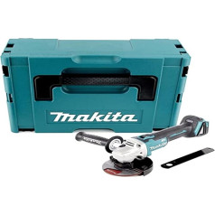 Makita DGA506ZJ Угловая шлифовальная машина в кейсе Makpac 125 мм 18 В Синий