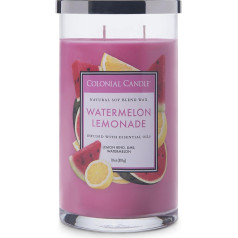 Colonial Candle Большая ароматическая свеча в стекле с крышкой Ароматическая свеча Арбуз Лимонад Фруктовые свечи с несколькими фитилями Свечи дл