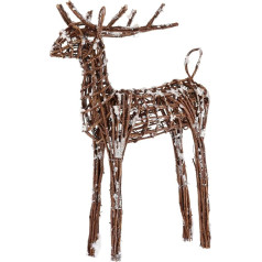 Comarco Sa Sitting Reindeer, ротанг, натуральный, 45 x 15 x 70 см