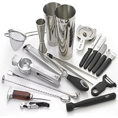 Barfly M37102 Deluxe Cocktail Set, сталь 18-10, нержавеющая сталь