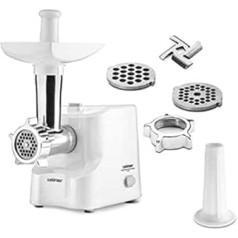 Zelmer 8507672 ZMM1010B Электрическая мясорубка 1000 из пластика и нержавеющей стали белый
