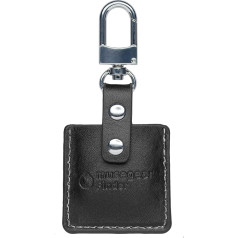 Musegear Key Finder with Bluetooth App - Version 2 - Keyfinder Loud for Mobile Phone in Blue - GPS Location/Coupling - Key Finder