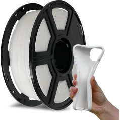 Гибкий материал для 3D принтера Flashforge PLA, материал для 3D печати, катушка 1 кг, точность размеров +/- 0,02 мм, экологически чистый, без дыма и запах