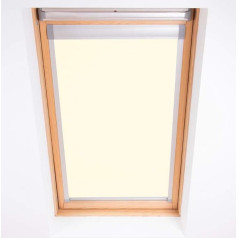 Рулонная штора Bloc Skylight 102 для мансардного окна Velux, блокирующая, черная