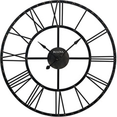 Настенные часы Bulova Carmen, состаренное железо