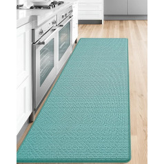 Кухонный коврик COLOR&GEOMETRY, 44 x 200 см, моющийся нескользящий коврик для кухни с маслостойким и водонепроницаемым ПВХ, против усталости, пенопла