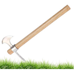 Monozoz Pickaxes Pickaxes for Digging - Efficient 2-in-1 Mattock and Pickaxe Combination - Stainless Steel Hand Pick, Multifunctional Pickaxe for Gardeners, Digging, Roots Cutting