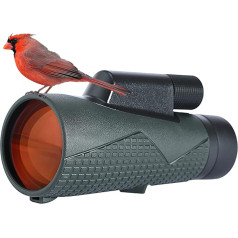 Монокулярный телескоп DOCANIO 12 x 56 ED с ночным видением, IPX7 водонепроницаемый телескоп для взрослых с призмой BAK4 и SMC сверхширокоугольным телес