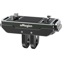 Магнитное быстросъемное крепление, совместимое с экшн-камерой Insta360 Ace Pro/Ace/X3/ONE X2, складное металлическое крепление, винт 1/4