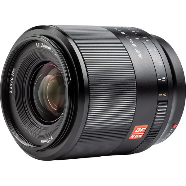 VILTROX 24 мм F1.8 FE STM Автофокусный полнокадровый сверхширокоугольный объектив для беззеркальных камер Sony E-Mount A7III A7RIV A7III A7 A9 A6600 A6400 черный
