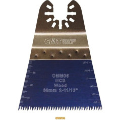 CMT OMM06-X5 5 шт. Прецизионные японские зубья для дерева с быстросъемным лезвием Осциллирующий мультифрезер, 200 Вт, 240 В