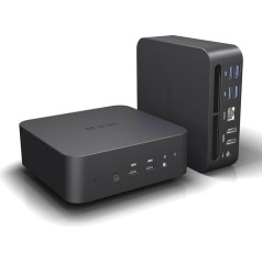 Reatan Alloy 9 Mini Gaming PC AMD Ryzen 9 7940HS 1TB SSD 32GB DDR5 5600MHz RAM, Desktop Mini Computer, Windows 11 Pro, Radeon 780M Graphics, 2.5Gbps LAN, HDMI 2.1, 8K USB 4.0 Wi-Fi 6E/BT5.3