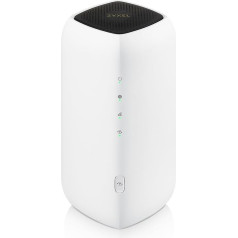 Маршрутизатор Zyxel 5G NR 4,67 Гбит/с в помещении | AX1800 WiFi 6 Router | Nebula Cloud Management | Share WiFi для 64 устройств | Dual WAN Failover | Gigabit LAN Ports [Nebula FWA505]
