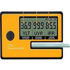 UV-Index-Messgerät 3-в-1 Solaolie Auto Transmissionsmessrät Digital Labs Tönung Automatische Kalibrierung Solaolienmessrät VL UV IR Erkennung