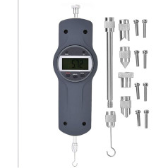 XTevu цифровой силы Messgerät-5 Seiten Köpfe динамометр - толкать / тянуть тестер метр - цифровой Anzeige-für Industrielle испытания-Hohe Genauigkeit Messung(WDF-30N)