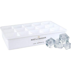 Лоток для кубиков льда Moët & Chandon Ice Impérial - стильный производитель кубиков льда для шампанского (сделайте кубики льда с логотипом Moët сами)