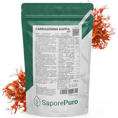 Порошок каррагинана Saporepuro Kappa 100 г - идеально подходит для мороженого, десертов, гелей