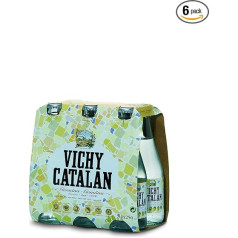 Vichy Catalan Газированная вода в стеклянных бутылках 6 x 25 мл (упаковка из 6 бутылок)