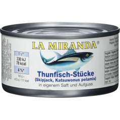 La Miranda Кусочки тунца 185 г