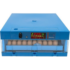 Инкубатор HOARLICN Полностью автоматический инкубатор, инкубатор для инкубации яиц, инкубатор для 64 яиц с автоматическим переворачиванием яи