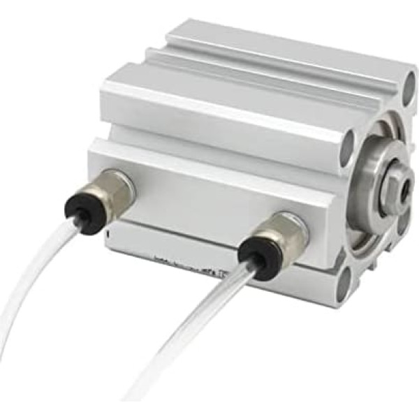 Пневматический люфтцилиндр, 63 мм -Serie Pneumatische Kompaktluftzylinderbohrung bis 5 10 15 20 25 30 35 мм Hub hochwertiger Doppel -Schauspielzylinder für automatische Ausrüstung (Цвет : SDA63X10, SI