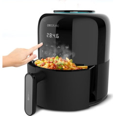 Cecotec Cecofry Pixel 2500 Touch Air Fryer 1200 Вт Объем 2,5 л 6 программ Цифровое управление Таймер Корпус и ручка с охлаждением Нескользящие ножки Технология Perf