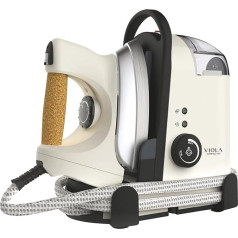 VIOLA Espresso Steam Iron со стальным паровым котлом, 3,5 бар, сухой утюг, вертикальная глажка, запатентованный итальянский дизайн, профессиональный ут