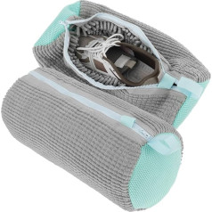 Комплект из 2 мешков для обуви, стиральная машина, сетка для стирки обуви с молнией, мешок для стирки обуви, стиральная машина, многоразовая 