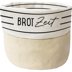 Графическая мастерская Тканевая корзина из 100% хлопка | Корзина для хлеба | Утварь | Время хлеба