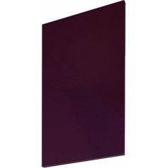 Berlioz Créations CJ4HA 2 панели высокий глянец баклажан 33 x 1,6 x 70 см 100 % сделано во Франции
