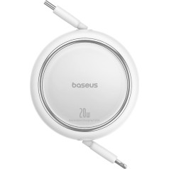 Выдвижной кабель Free2Pull USB-C - iPhone Lightning 20W 1 м - белый