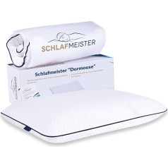 Детская подушка Schlafmeister Dormouse - Сделано в Европе - Детская подушка Visco Foam терморегулирующая (45 x 30 x 8 см) Подушка детская - Детская подушка