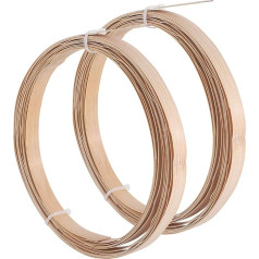 GORGECRAFT 12 м Бамбуковые полоски для плетения 15 х 1,5 мм натуральные твердые длинные тонкие плоские гладкие поверхности мебель ремонт плетеные