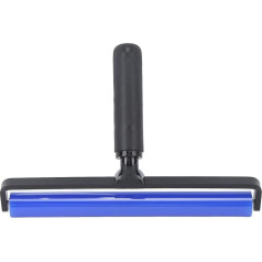 Wiederverwendbarer Fusselroller, Fusselentferner, Tierhaarentferner, klebriger Roller, Haarroller, Fellbürste für Haustiere, Blaue, weiche, statische Reinigungsrolle aus Silikon (24 Inch)