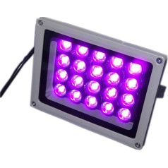 LED УФ гель отверждения лампы, LED 405nm 365nm 395nm УФ гель отверждения лампы УФ свет отверждения масло печатная машина стекло чернила цветной экран 