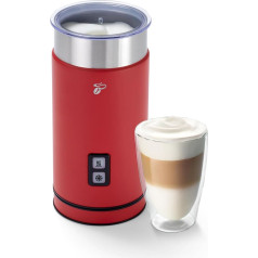 Tchibo Электрический взбиватель молока, емкость 130 мл, нержавеющая сталь, антипригарное покрытие, теплый и холодный взбиватель молока, для Лат