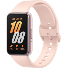 Смарт-часы Samsung Galaxy Fit3, фитнес-трекер и трекер активности, розовое золото + гарантия 36 месяцев [Amazon Exclusive]