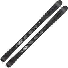 Женские горные лыжи - Head Shape SX Black Edition - Speed Rocker - В комплекте крепление PR11 GW Gripwalk Z3-11 - для начинающих и продвинутых - карвинговые лыжи для подго