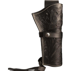 Ковбойская кобура для револьвера 4-8 дюймов Heritage Rough Rider Leather Holster 22 Holster .38 .44 .45 .357 .358 Hulara Embossed Western Holster