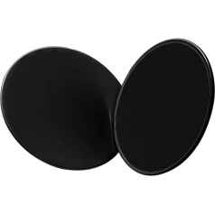 Упражнения Glides Гладкая поверхность Фитнес Glides Core Strengthening Многоцелевой пол Glides для скольжения приседания, пилатес, обратный колено, йога, Core