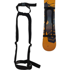 Generisch Snowboard Carrying Strap, Snowboard Straps for Carrying - Waterproof Snowboard Carrier Ski Mount Strap - Snowboard Accessories, Lightweight Ski Carry Strap for Long Snowboard Items