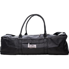 Mount Adams Yoga Bag with Shoulder Strap 26 x 8 x 8 Inches Gym Duffle Bag Black Ripple