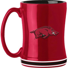 Logo Brands 108-C14RM: Кружка рельефная Arkansas, 400 мл