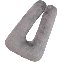 Kioriur Travel Pillow for Car, Car Sleeping Pillow, Soft U-shaped Sleeping Pillow for Adults, Accessories for Long Distance Travel, Lightweight, Removable Neck and Headrest Seat Belt Cushion