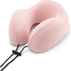 Подушка для шеи SHCHNA Подушка для шеи автомобиля Подушка для путешествий Подушка для шеи из пены с эффектом памяти, нейлоновая ткань, подушка