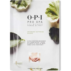 OPI ProSpa Advanced Softening Gloves - маска-перчатки для мягкости и гладкости рук - AS105 - 6 пар увлажняющих перчаток