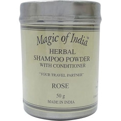 RSGM Magic Of India Herb Rose Shampoo Powder With Conditioner - 50g