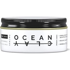 (SHEH-VOO) Ocean Clay - Премиум глина для укладки волос для мужчин - твердая фиксация + естественный блеск - без сульфатов и парабенов (68 г)